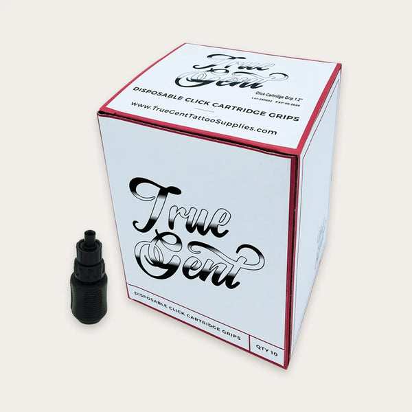 True Gent Disposable Click Cartridge Grips - Screw-on (10PCS)